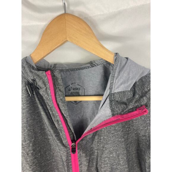 ASICS Packable Lightweight Zip Jacket Size Small - Picture 2 of 3